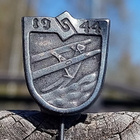 Sotaaikainen Talkoomerkki - 1944. Halkaisija - 21 mm. - pikkukuva 1
