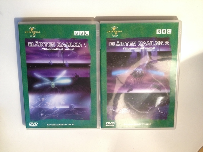 Green Label - Supernatural/Eläinten Maailma 1 ja 2 (2DVD)