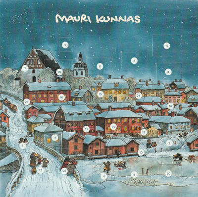 MAURI KUNNAS - KALENTERIKORTTI