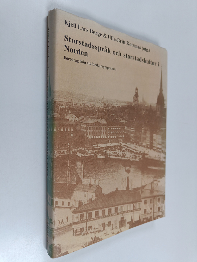 Storstadsspråk och storstadskultur i Norden : föredrag fr...