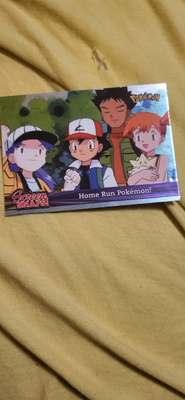 Screen Snaps! 04 Pokémon Blue HOLO Topps card