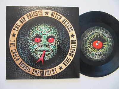 The Chuck Norris Experiment Alice Cooper 7" sinkku Musta