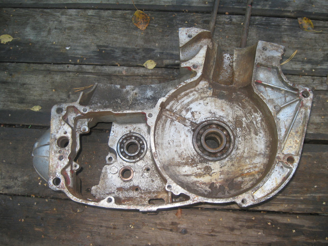 Jawa 353 (250 cc) moottorin lohko