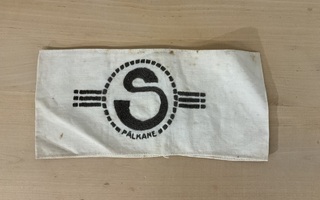 Suojeluskunnan käsivarsinauha Pälkäne 1918