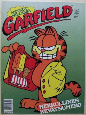 Garfield lehti 3 / 1989 , lukematon