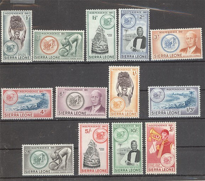 Sierra Leone Mi 189-201 ++