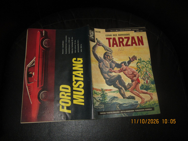HIENOKUNTOINEN! Tarzan N:o 5 / 1965 (Sarjakustannus Oy)