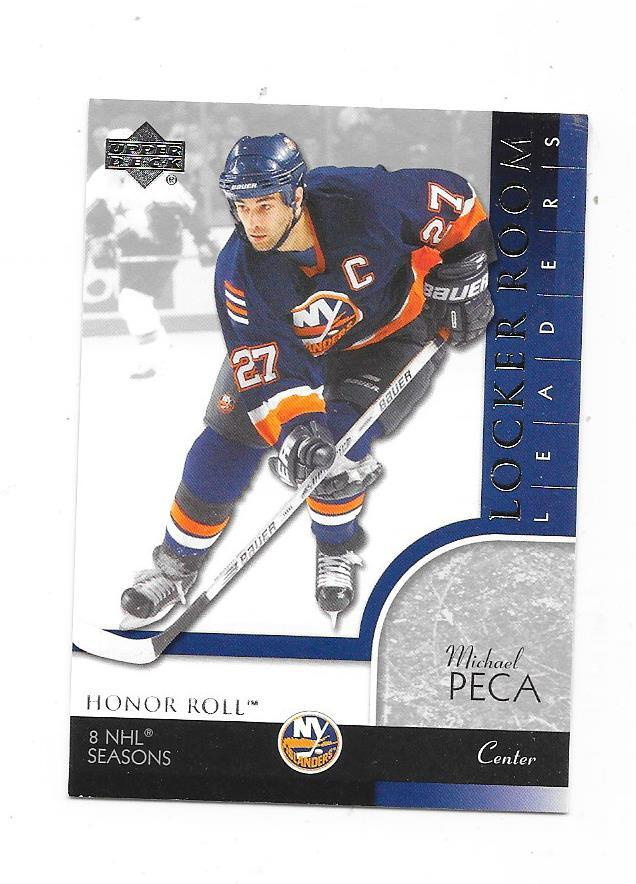 2003 UD Honor Roll #89 Michael Peca New York Islanders