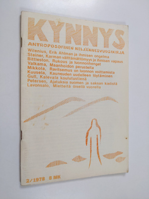 Kynnys 2/1978 : Antroposofinen aikakauslehti