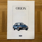 Esite Ford Orion mk2 vuodelta 1987 1988 - pikkukuva 1