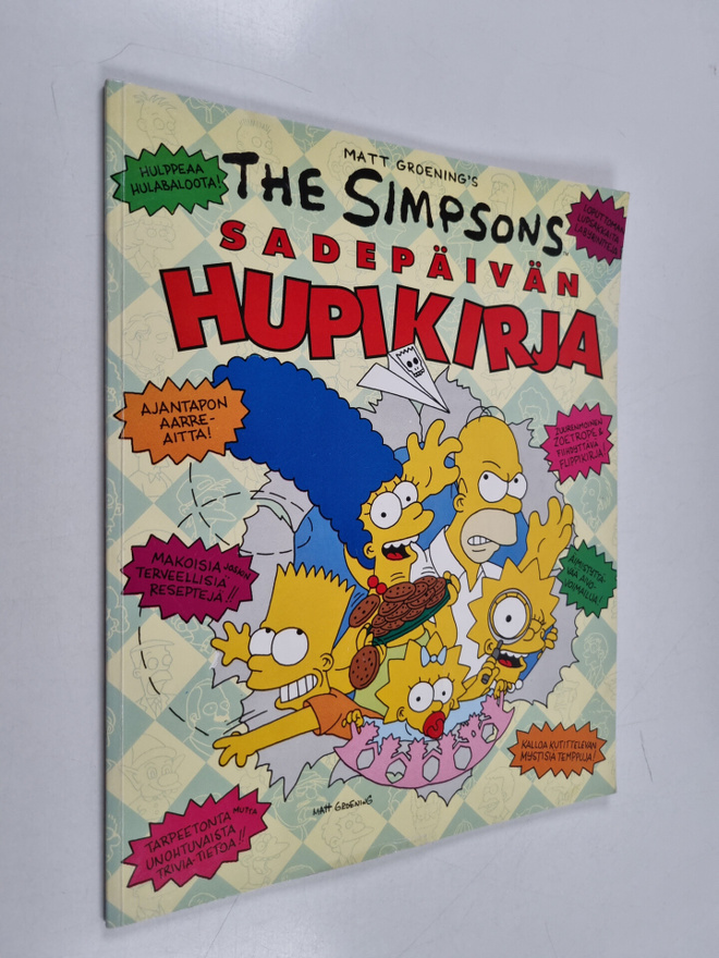 Matt Groening : The Simpsons : sadepäivän hupikirja