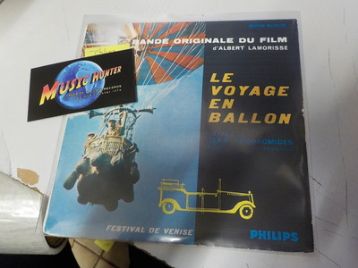 OST - LE VOYAGE EN BALLON EX+/EX+ 7'' SINGLE