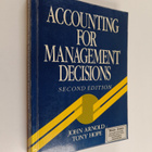 John Arnold : Accounting for management decisions - pikkukuva 1