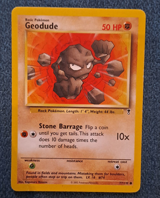 Geodude legendary collection!