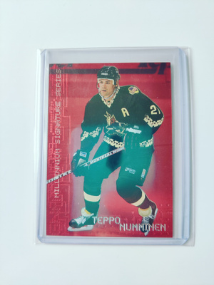 Teppo Numminen 99-00 BAP Millenium Signature Red /1000