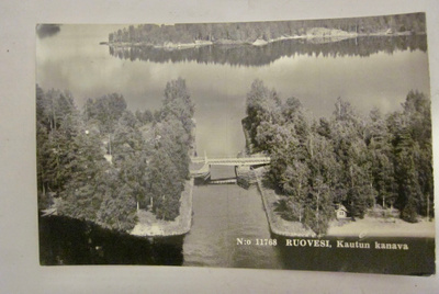 VANHA Postikortti Ruovesi 1958 Karhumäki