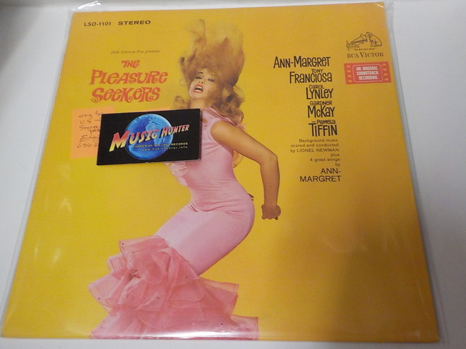 OST - THE PLEASURE SEEKERS 1ST PRESS USA -64 EX+/M- LP