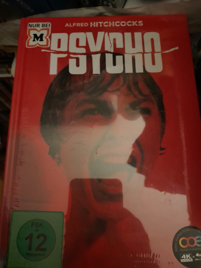 psycho mediabook 4k + bluray uusi