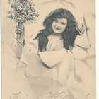 TYTTÖNEN - Carte POstale, kulk. 1906 - pikkukuva 1