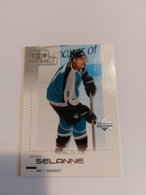 2002-03 UD Top Shelf #75 Teemu Selänne