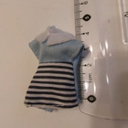 Nukkekoti mekko, ehkä Lundby - pikkukuva 1