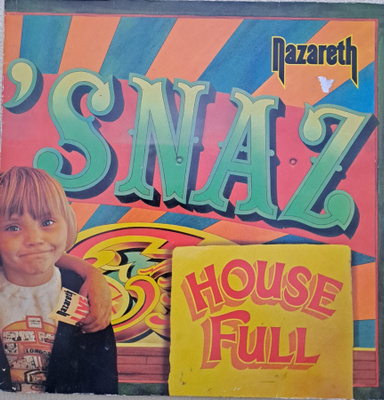 NAZARETH : SNAZ  FULL HOUSE   LIVE  2-LP