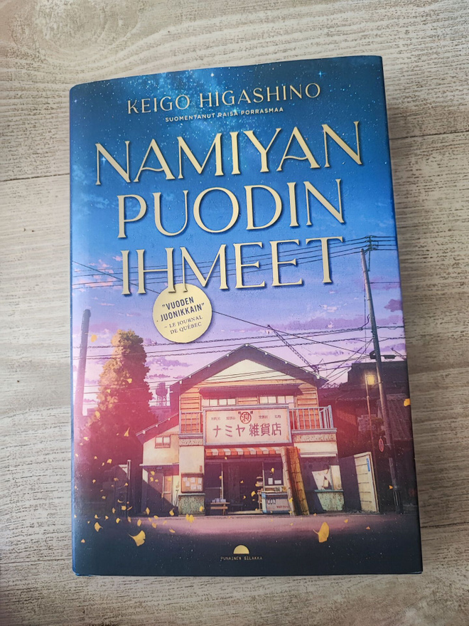 Namiyan puodin ihmeet Keigo Higashino