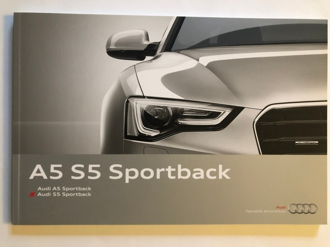 Myyntiesite - Audi A5/S5 Sportback - 7/2011