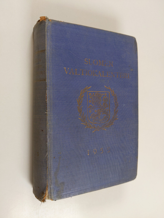 Suomen valtiokalenteri Vuodeksi 1955