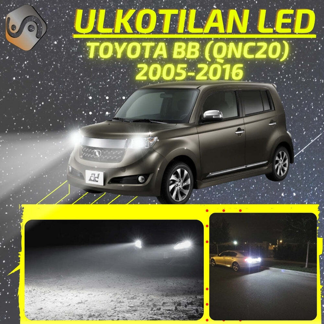 bB (QNC20) 2005-2016 Ulkoiset LED -valot