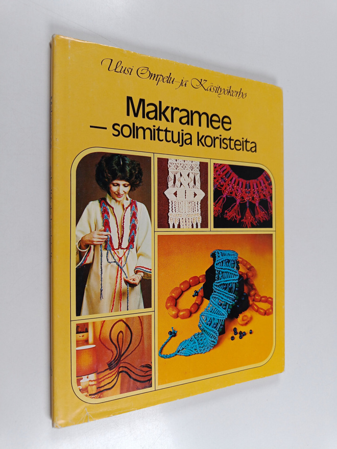 Makramee : solmittuja koristeita