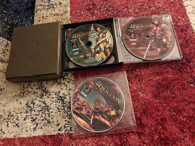Legend of dragoon promo playstation peli