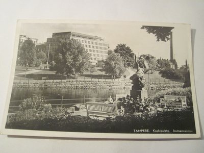 VANHA Postikortti Tampere 1955