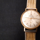 Vintage Omega Seamaster kultakello - pikkukuva 1