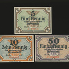 Saksa Notgeld 5, 10, 50 Pfg, Hernstadt 1919 - pikkukuva 1