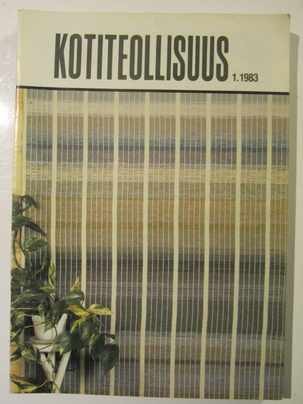 Kotiteollisuus lehti • N:ro 1/1983