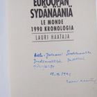 Lauri Haataja : Euroopan sydänääniä (tekijän omiste, sign... - pikkukuva 3