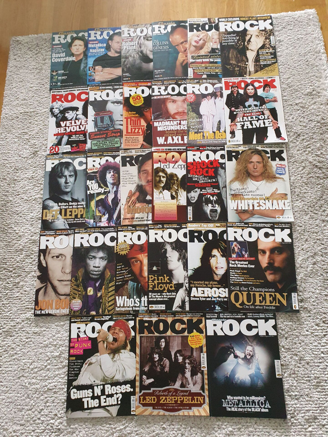 Classic Rock-lehtiä 27 kpl