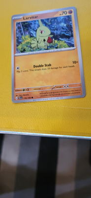 (110/193) Larvitar – Non-Holo Common – Paldea Evolved