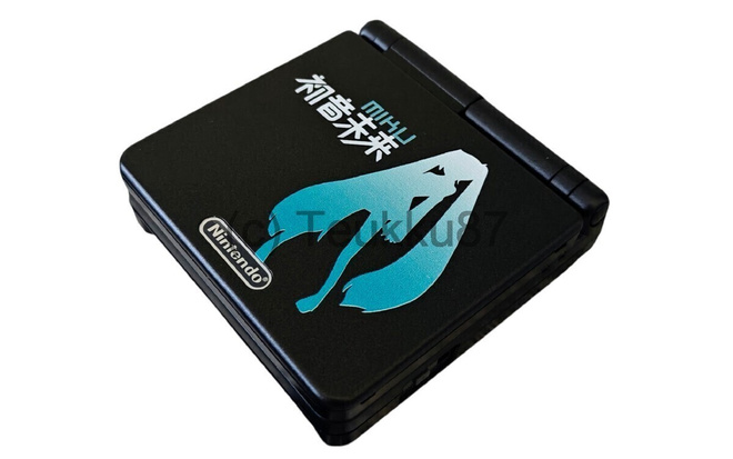 GBA - Game Boy Advance SP V5 IPS MOD - Hatsune Miku