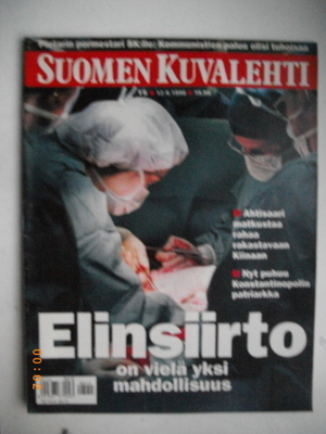Suomen Kuvalehti Nro 15/1996. (3.3)