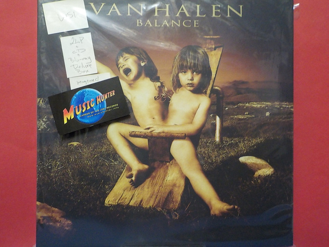 VAN HALEN - BALANCE - EU UUSI 2LP + CD + BLURAY DELUXE BOX