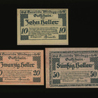 Itävalta Notgeld 10, 20, 50 Heller, Windegg 1920 - pikkukuva 2