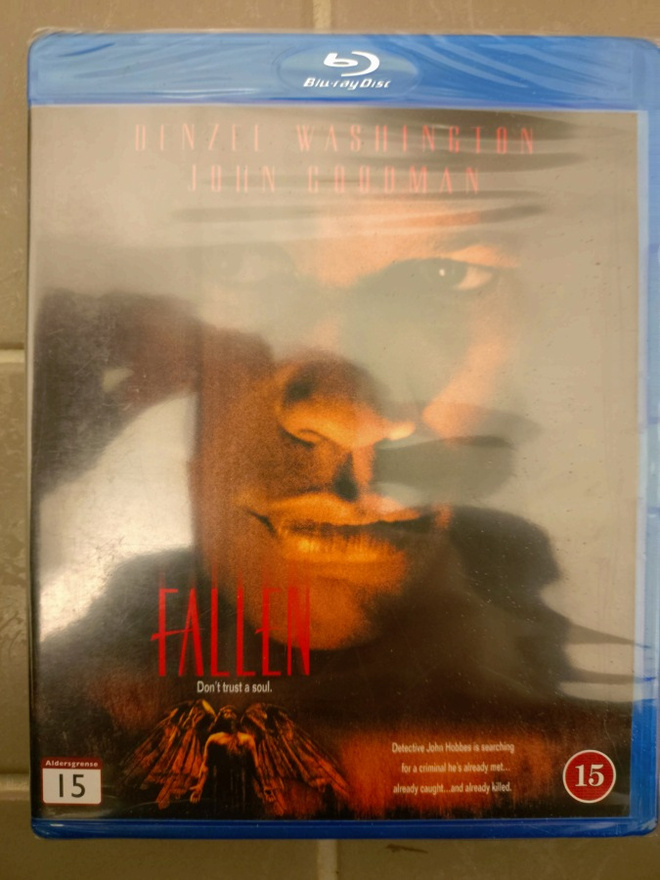 Fallen -Kadotettu (1998) (Uusi, Nordic-Blu-ray) Denzel W.