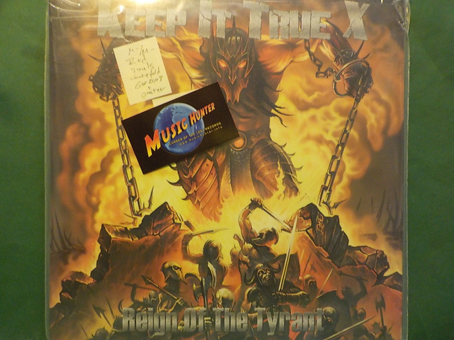 VARIOUS - KEEP IT TRUE X-REIGN OF THE TYRANT - RED M-/M- 2LP