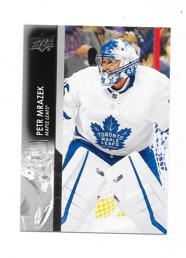 2021-22 UD Extended Series #644 Petr Mrazek Toronto MV