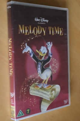 DVD Melody Time ( 1948 uusi Disney )