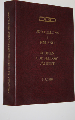 Odd fellows i Finland 1.9.1989 = Suomen Odd Fellow - jäse...