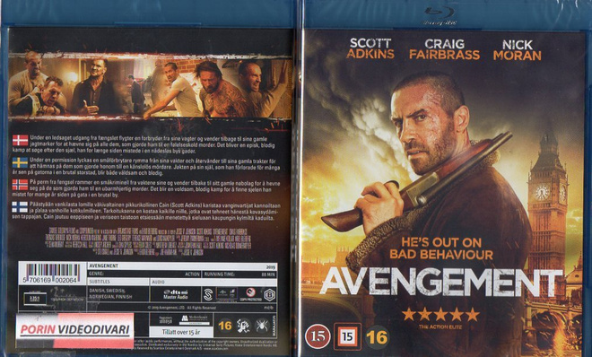 Avengement	(24 852)	UUSI	-FI-	BLU-RAY			scott adkins	2019