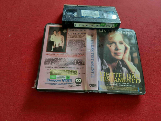 Viettelijän testamentti VHS (BARIUM)